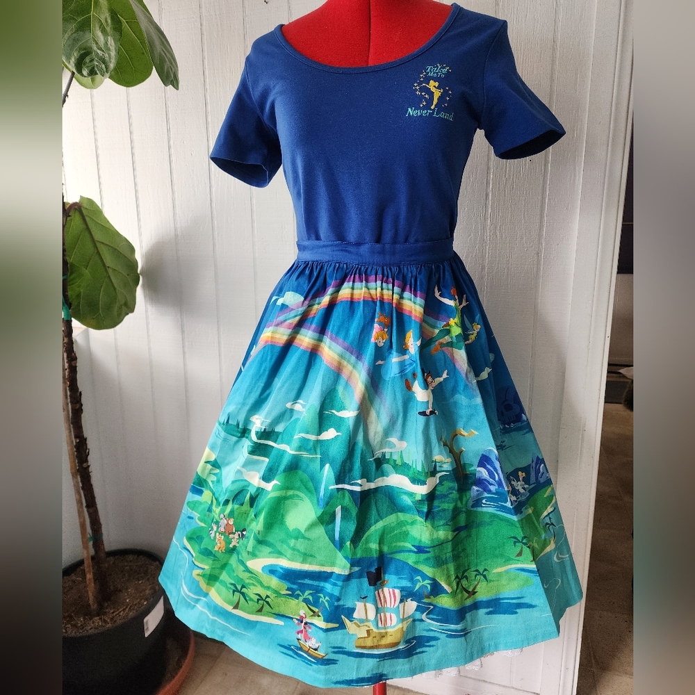 Loungefly Disney Peter Pan Neverland Shirt And Skirt Set Stitch Shoppe